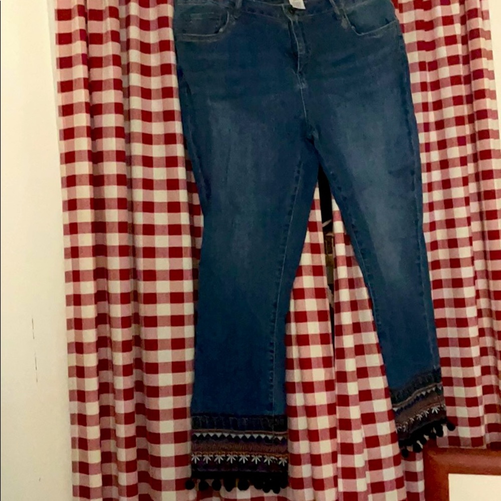 BOGO Adorable embellished jeans